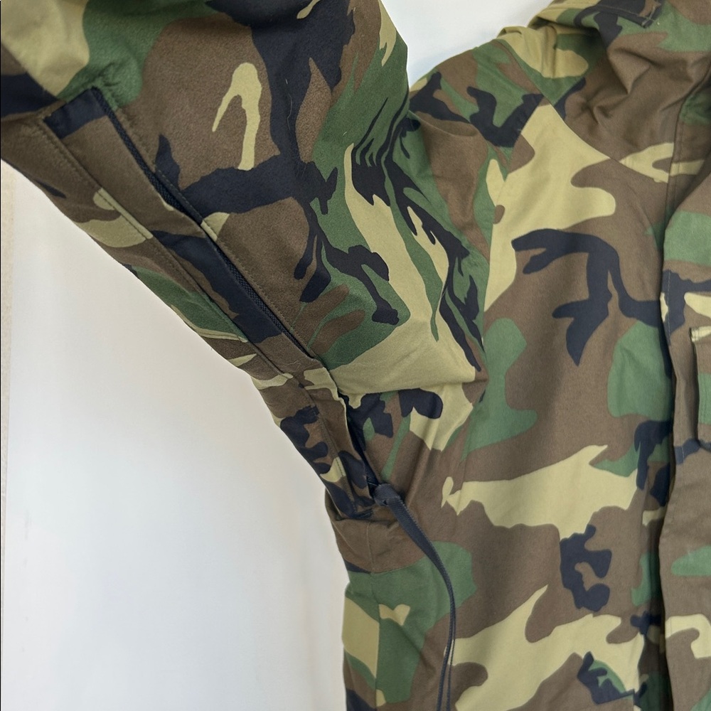 US Military ECWCS Cold Weather Camouflage Parka Size Medium Long - Picture 7 of 16